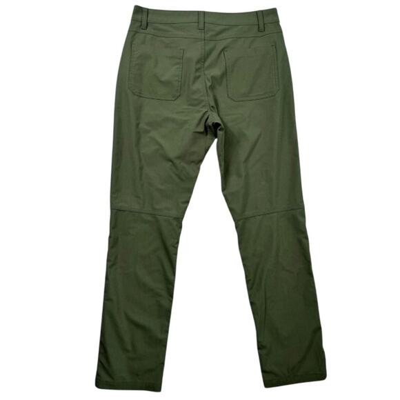 Swiss Tech Pants Men’s 30x32 Army Green Olive Branch Performance Chino - Picture 2 of 6